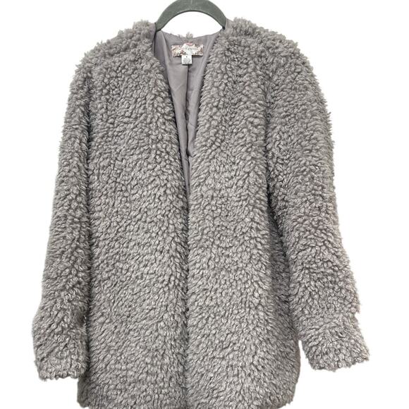 Band of Gypsies Sherpa Sweater Jacket Small - Picture 1 of 4